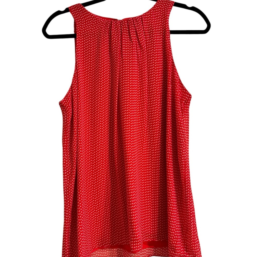 Vince Camuto Red Sleeveless Tank Top Blouse